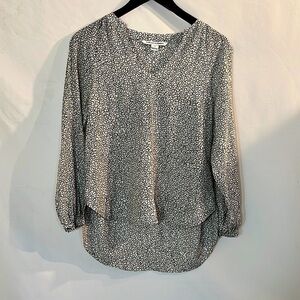Vintage Diane von Furstenberg 100% Silk Blouse Size 2